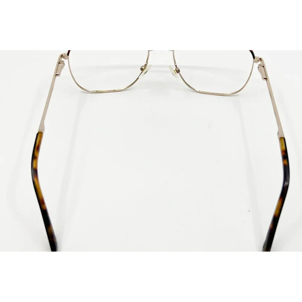 Bulova Apache Junction Eyeglasses Mens Gold Aviator Frames 55-17-140